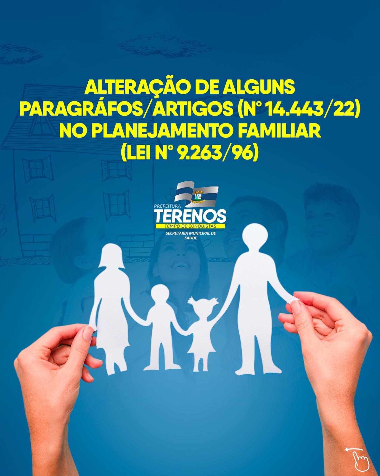 Alteração de Alguns Parágrafos/Artigos (n° 14.443/22) no Planejamento Familiar (Lei n° 9.263/96)