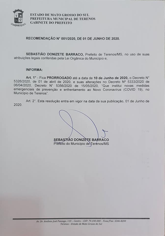 Comitê de enfrentamento ao Coronavírus
