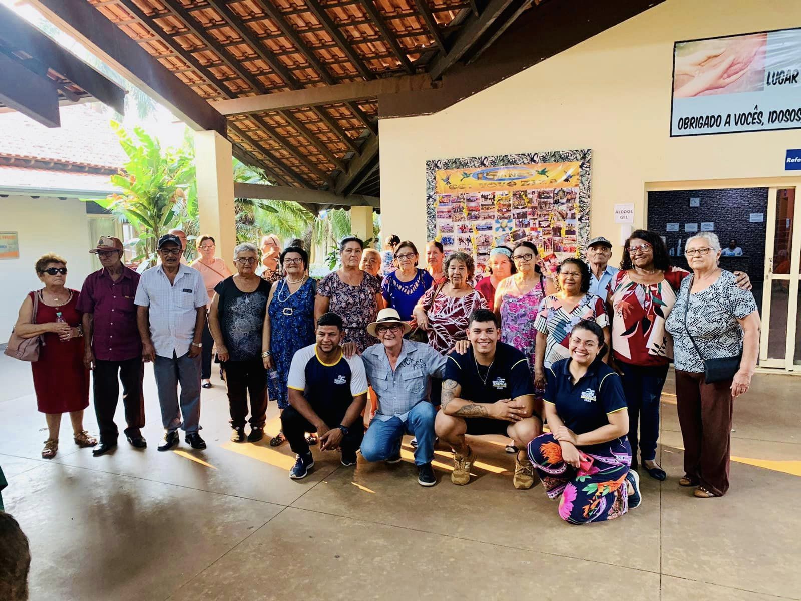 VISITA AO CENTRO DE CONVIVÊNCIA DO IDOSO