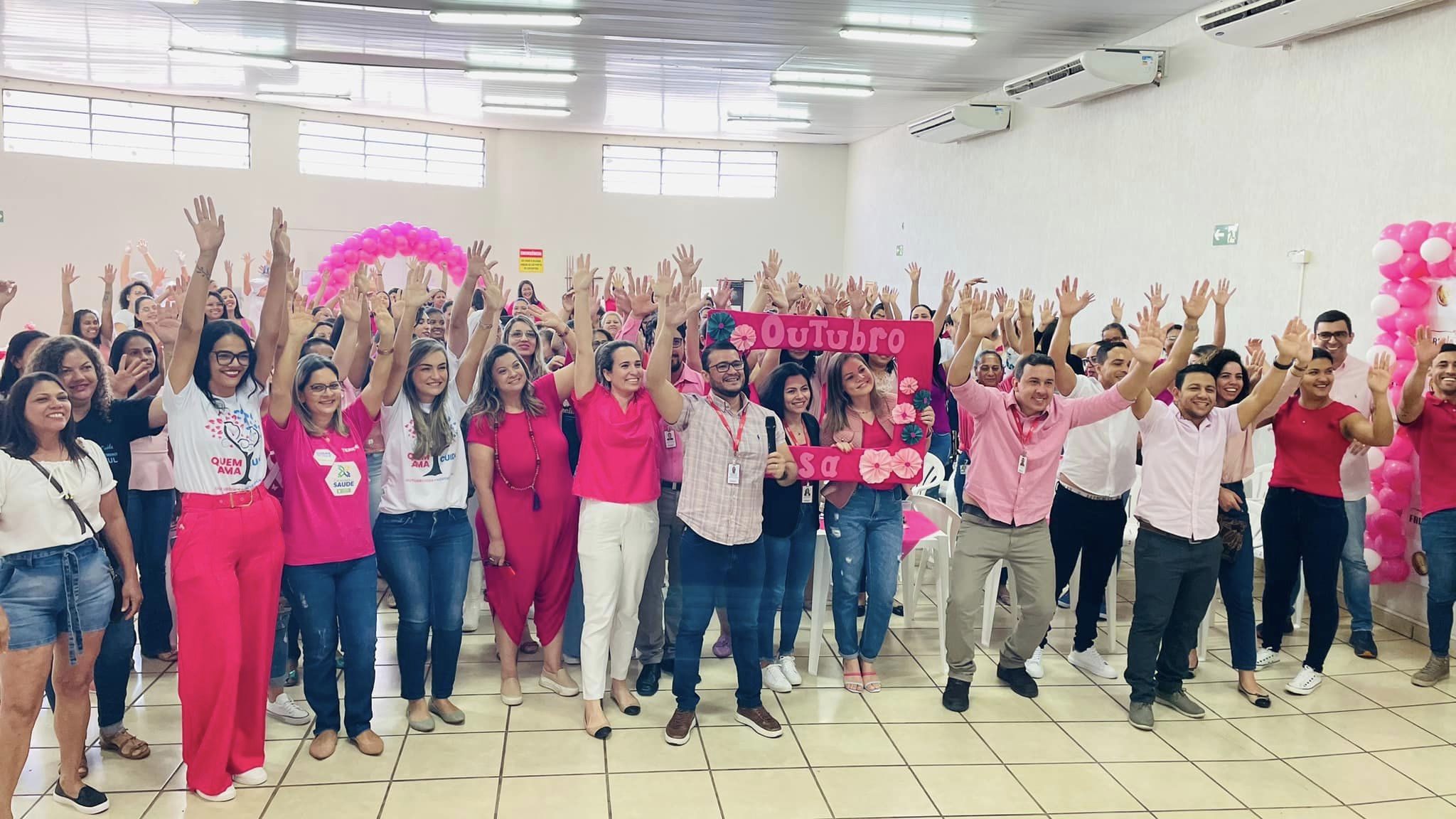 Ação outubro rosa