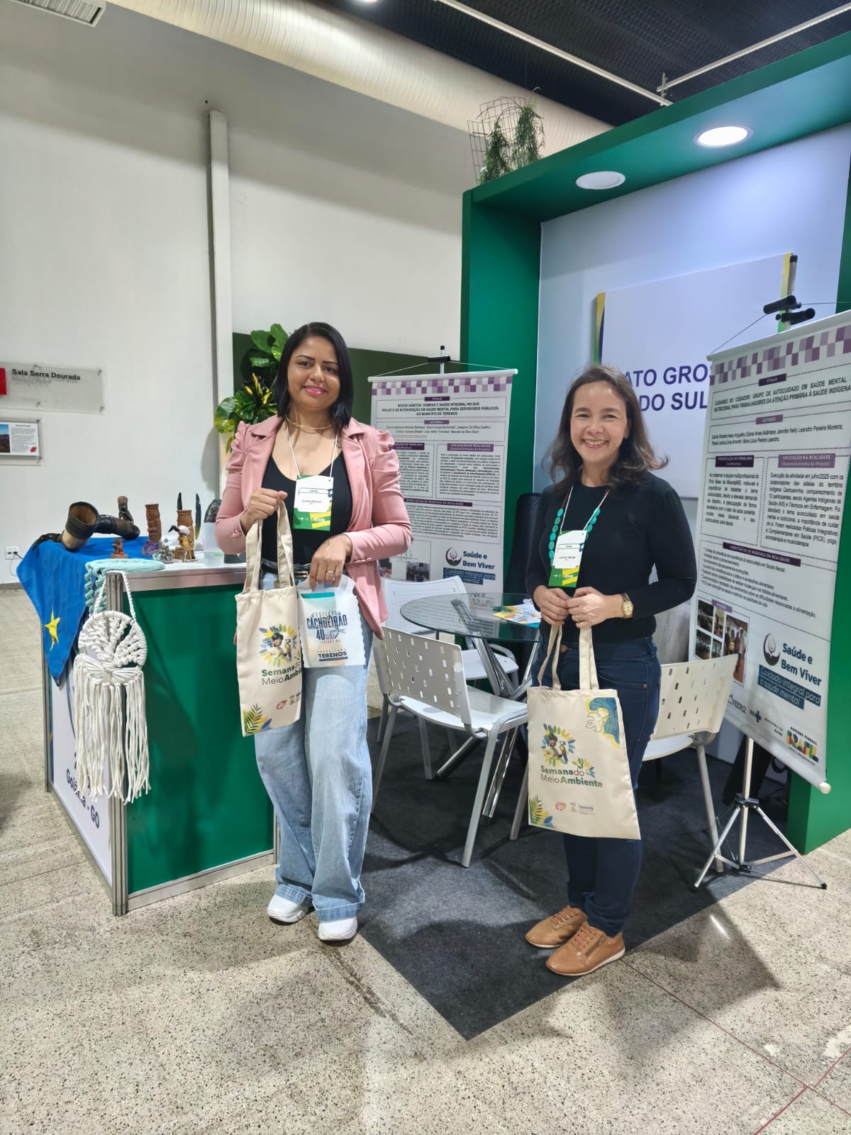 Terenos marcou presença no 3º Ecopis em Goiânia