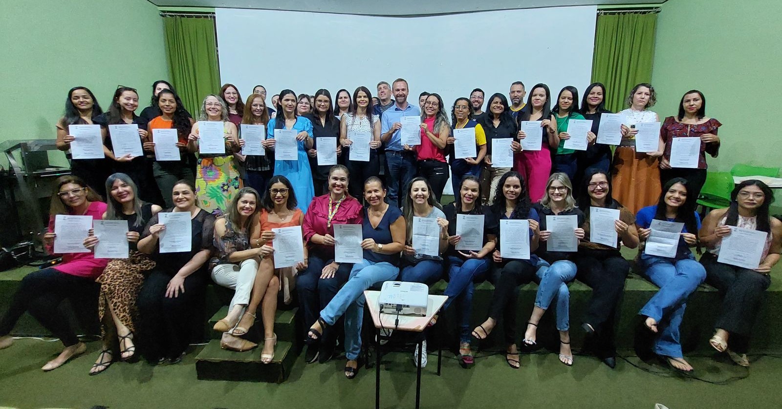 Posse dos novos professores do município