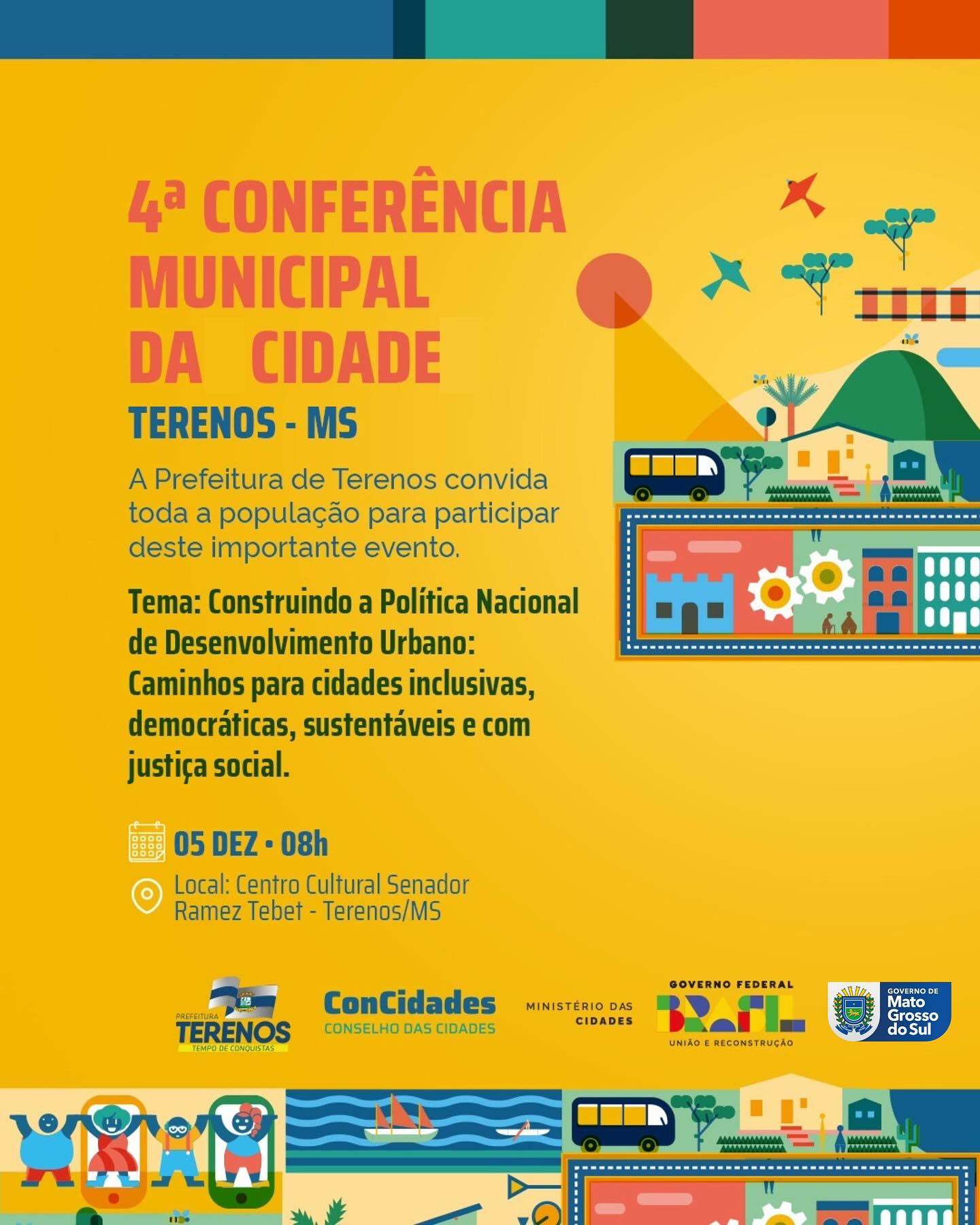 4ª Conferência Municipal! link de incrição