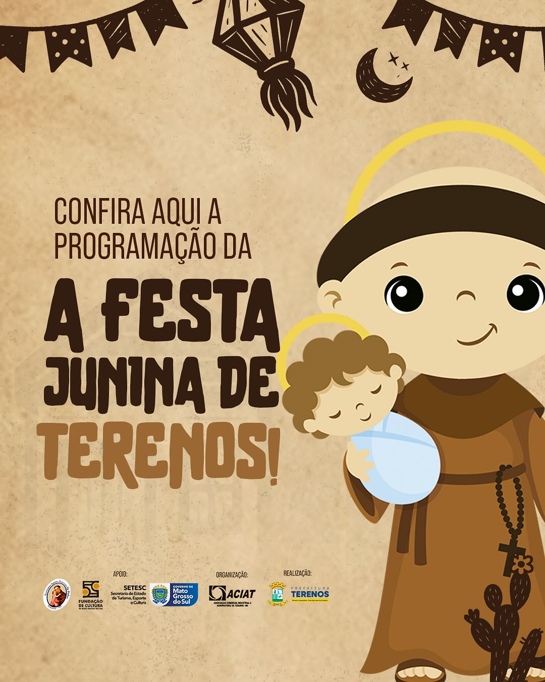 Programação Festa Junina de Terenos