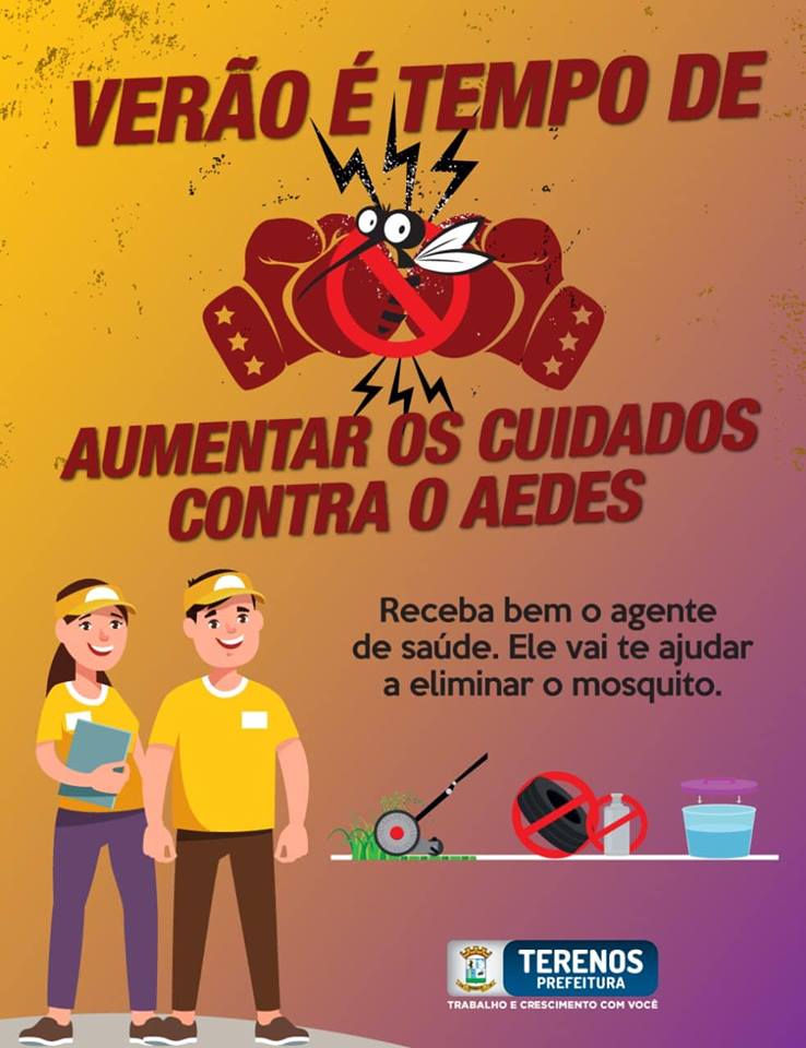 Prefeitura de Terenos contra o Aedes Aegypti