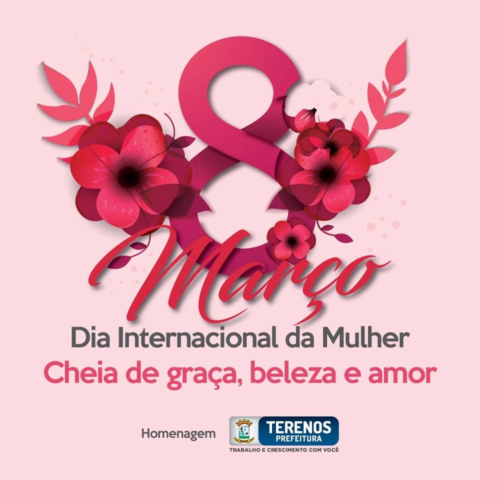 Parabéns! 8 de março – Dia Internacional da Mulher