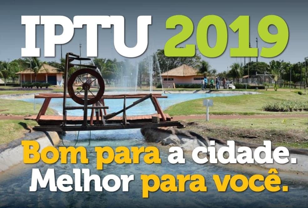 IPTU 2019 – Pague em dia e concorra prêmios!