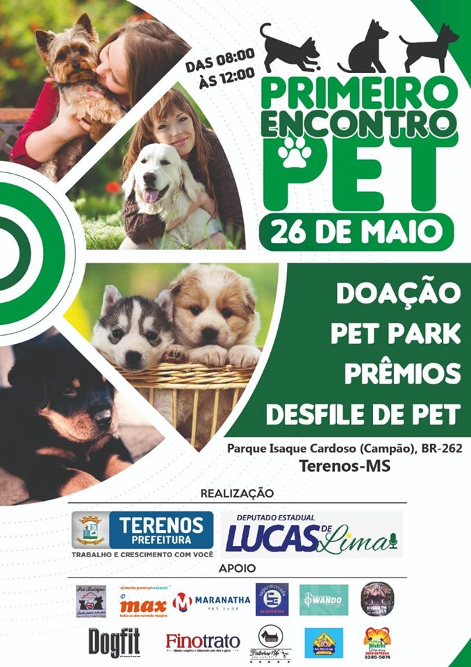 Será realizado o “1° Encontro Pet”