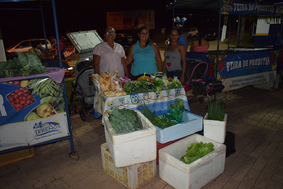 Produtores rurais realizam a primeira edição da Feira Noturna da CEPAF