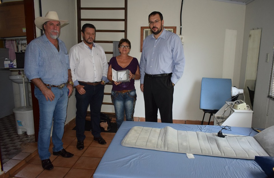 Visita ao asilo São Vicente de Paula para acompanhar a reforma