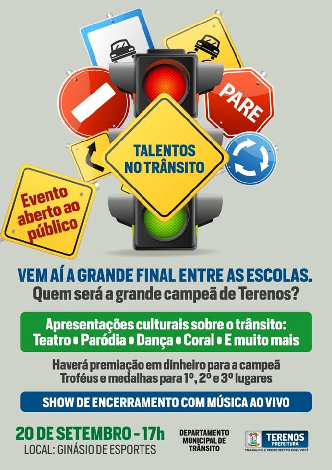 Convidamos a população para participar do evento “Talentos no Trânsito”