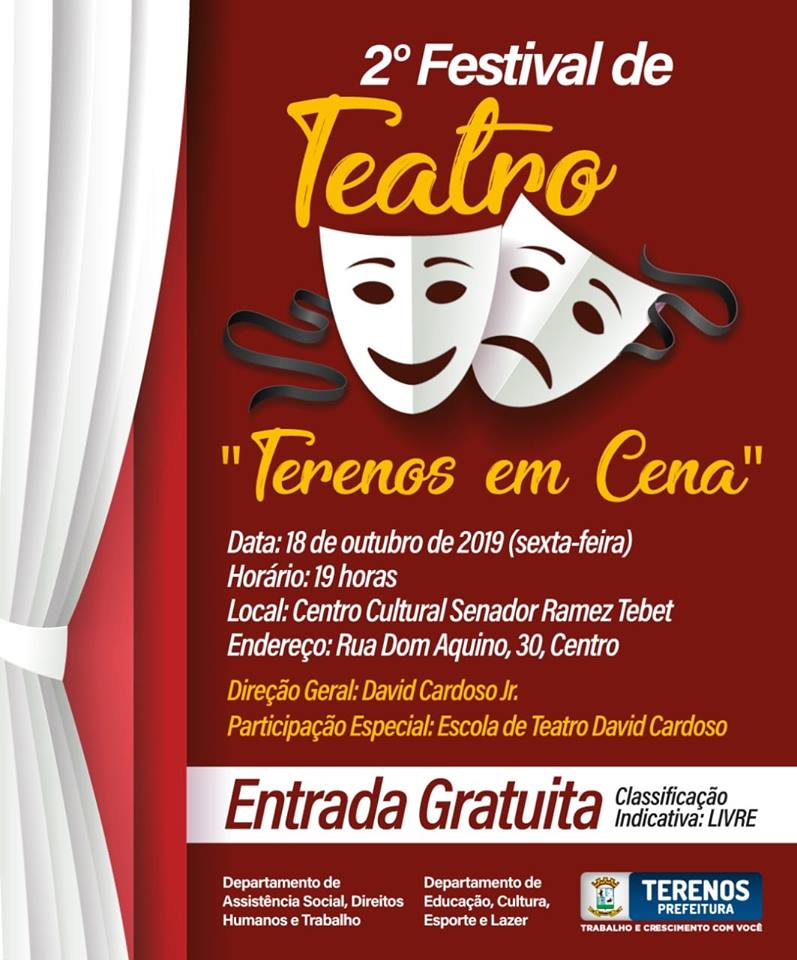 CONVITE: “2° Festival de Teatro – Terenos em Cena”
