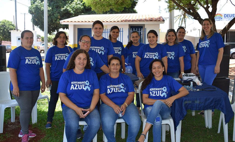 Foi realizada uma ação em alusão ao Novembro Azul