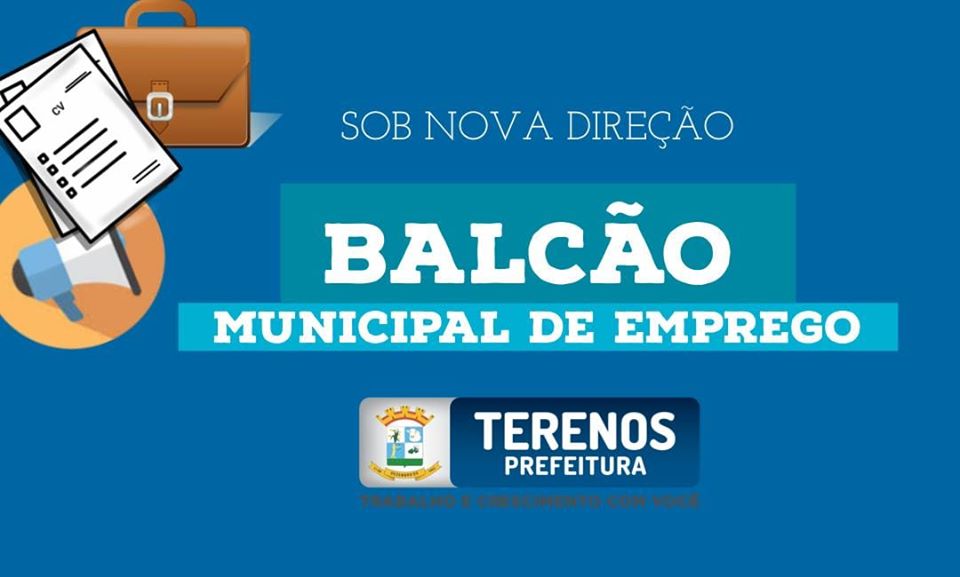 Comunicado do Balcão Municipal de Emprego