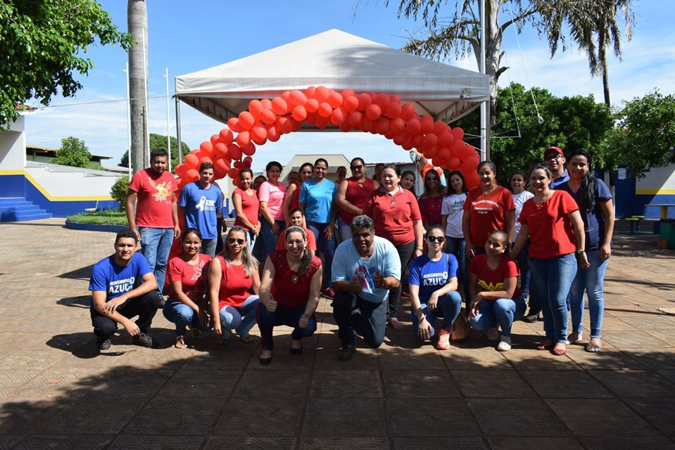 SAÚDE: Prefeitura realiza ação em alusão ao “Dezembro Vermelho”