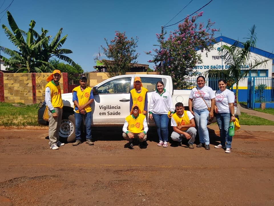 Ação de combate a dengue no bairro Jardim Garcia Leal