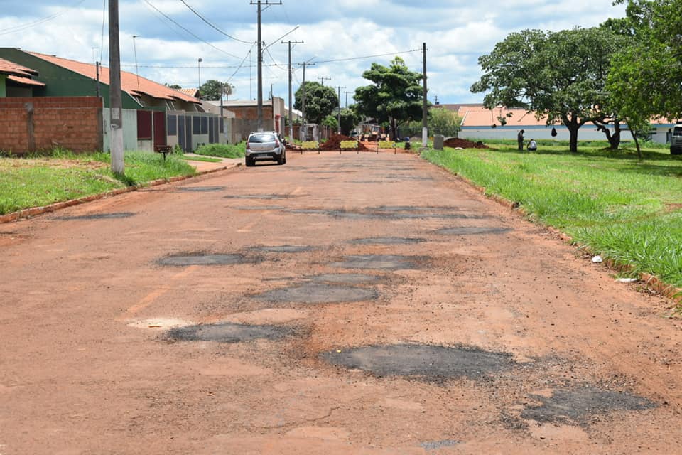 Ação de “Tapa Buraco”