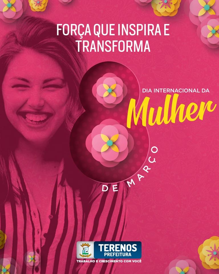 Feliz dia das mulheres