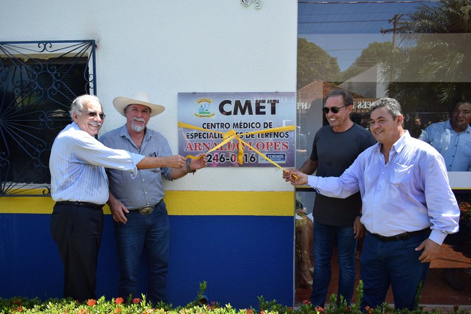 Inauguração do Centro Médico de Especialidades de Terenos – Arnaldo Lopes (CMET)
