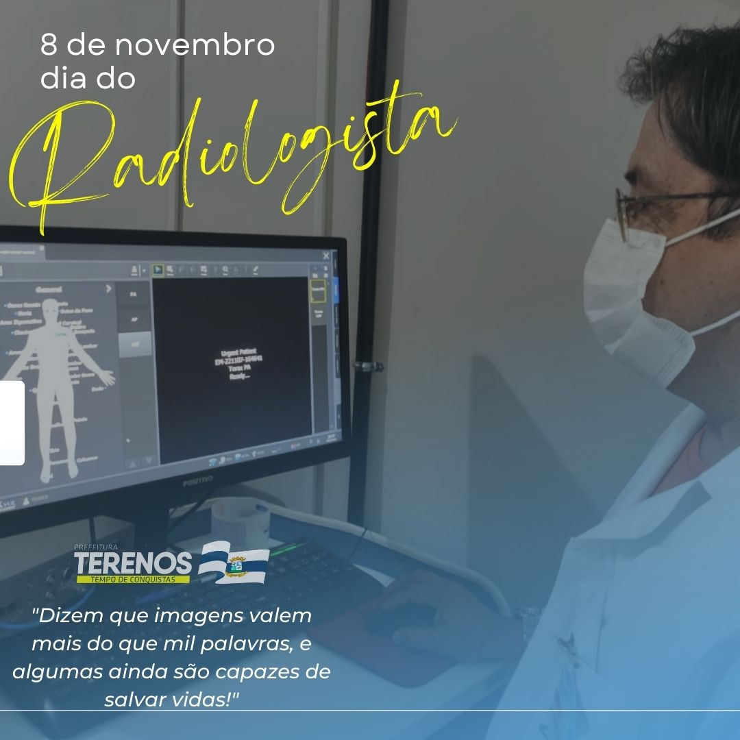 8 de novembro dia do Radiologista