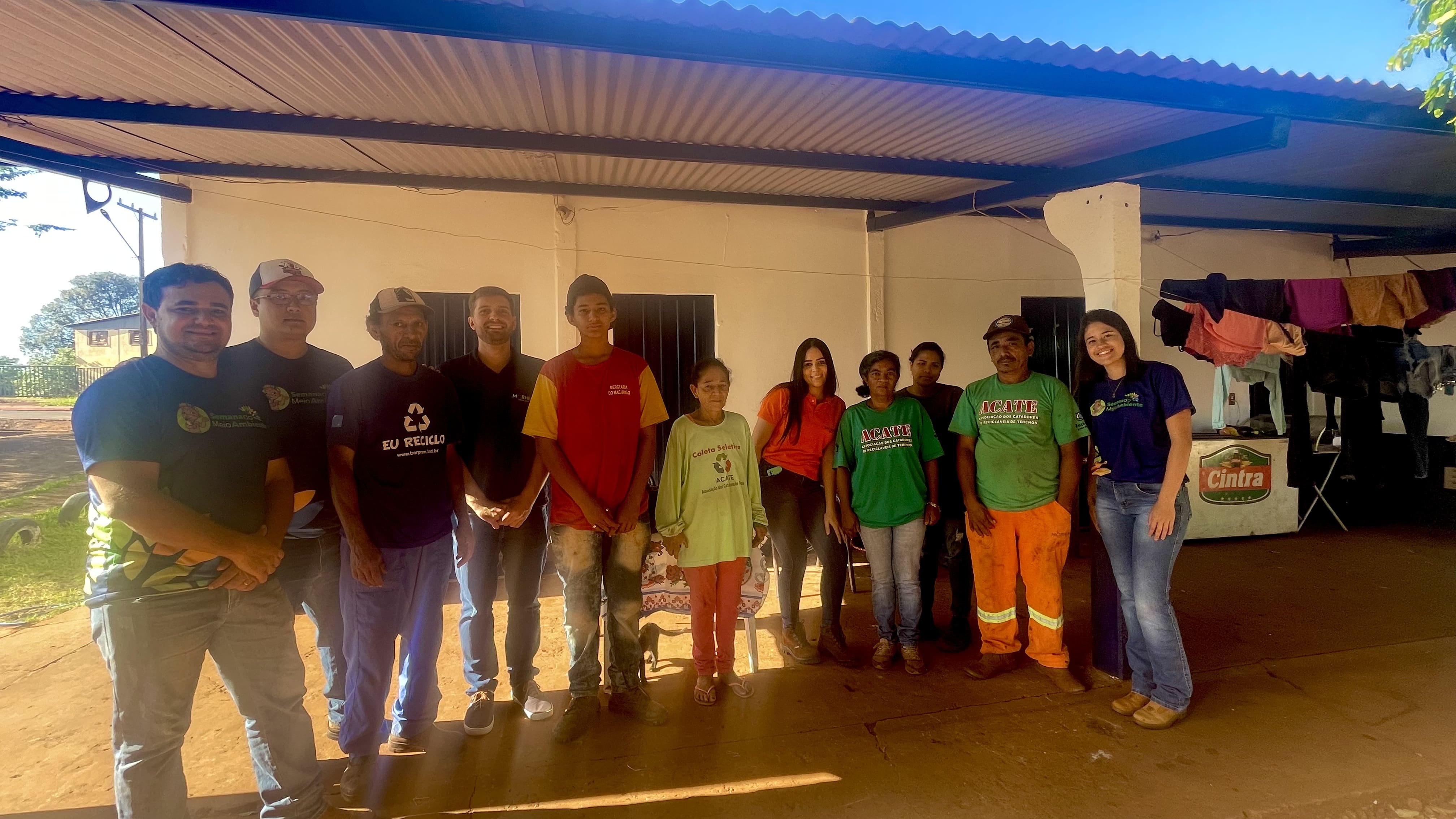 Semana do Meio Ambiente: Palestra com profissionais encarregados da seleção de materiais recicláveis.