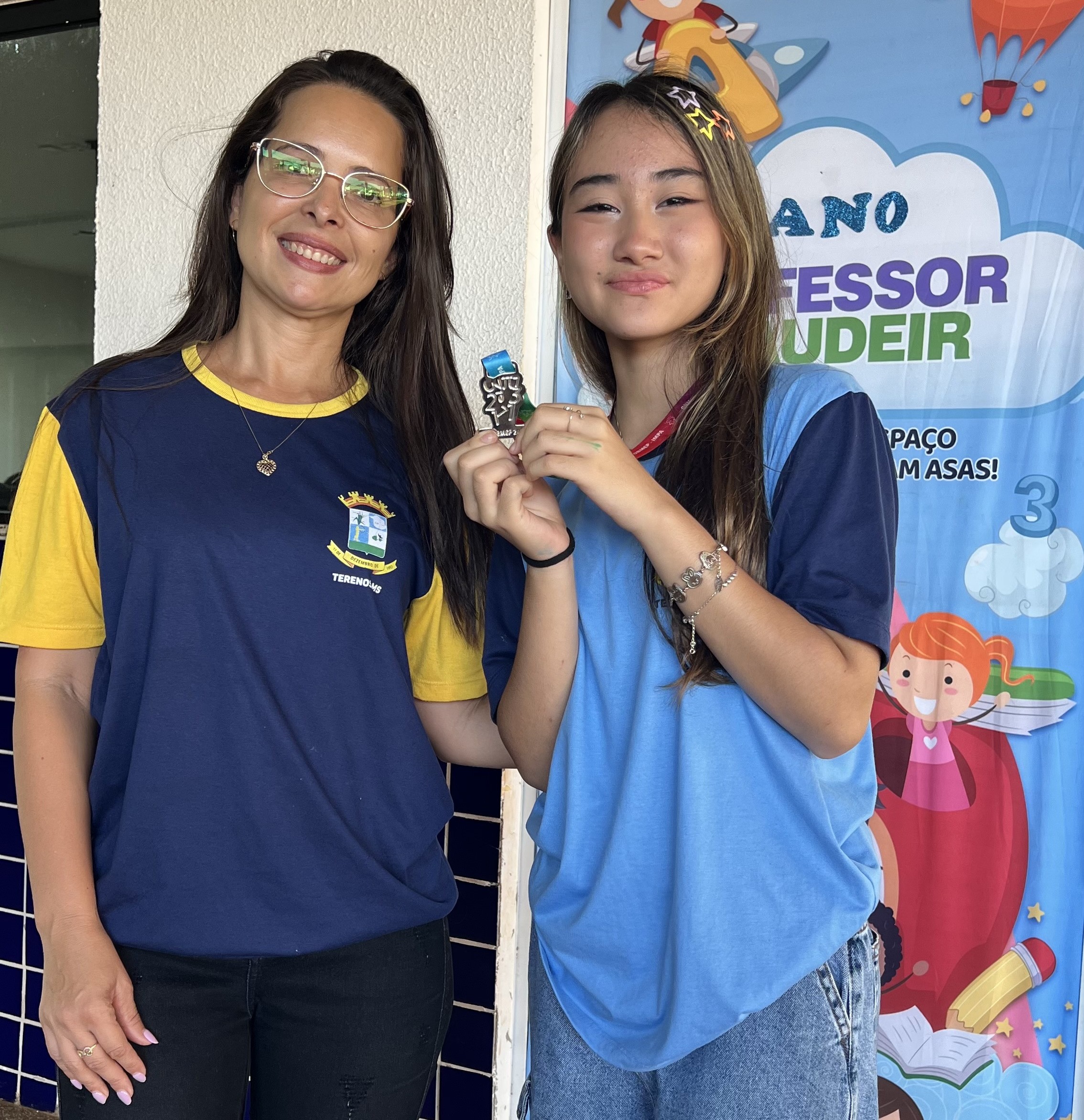 Terenos conquista medalha de prata na OBMEP