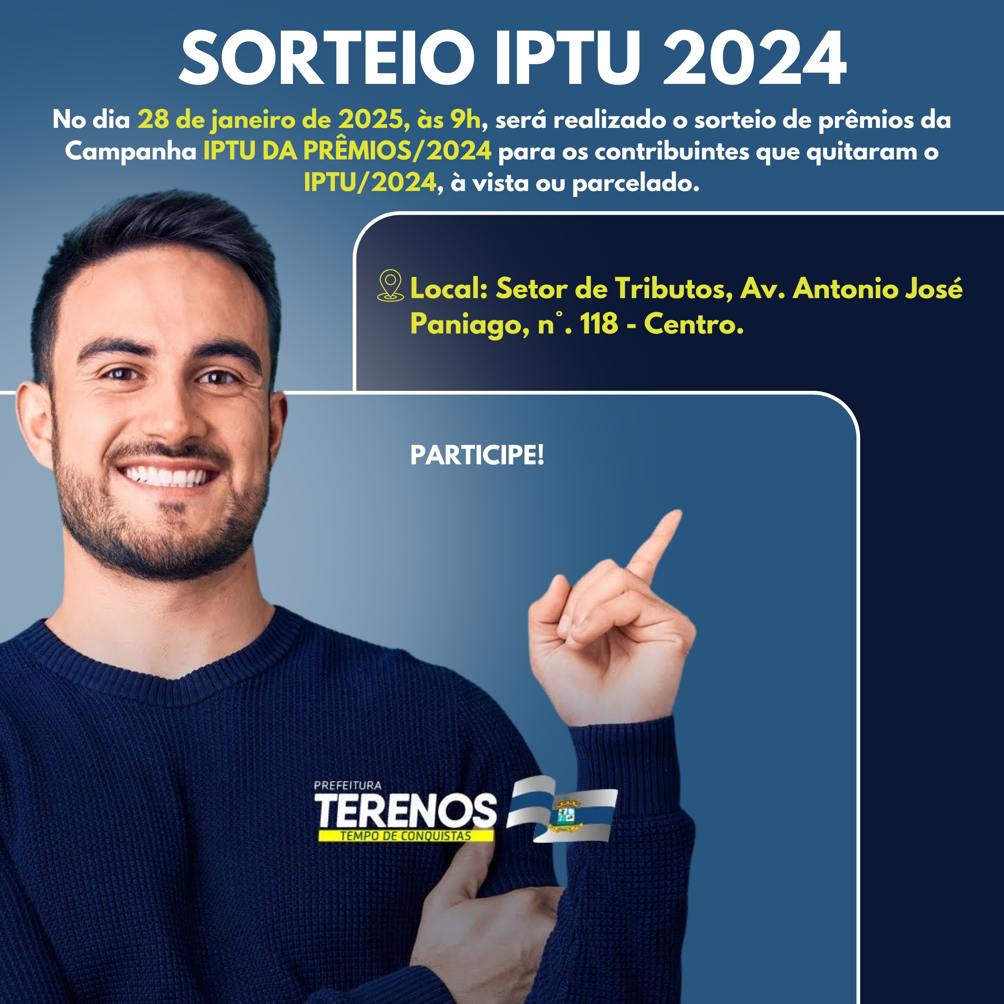 SORTEIO IPTU DA PRÊMIOS/2024
