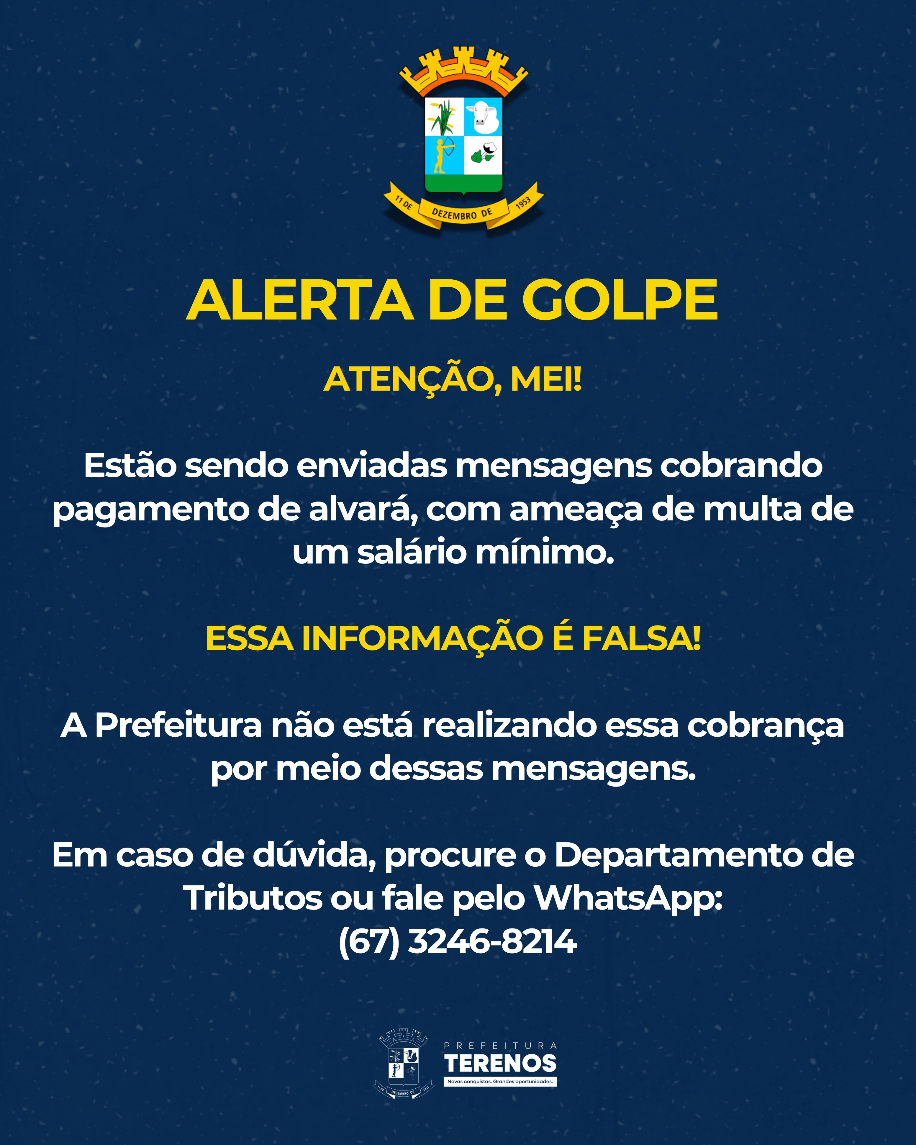 COMUNICADO IMPORTANTE PARA QUEM ESTÁ ABRINDO O MEI