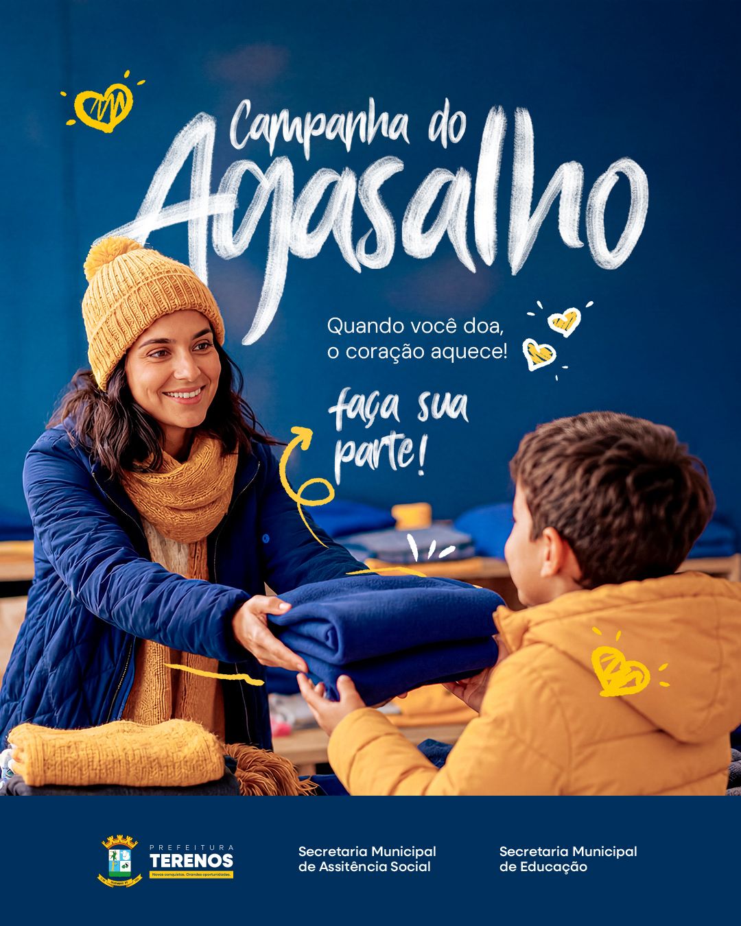 PREFEITURA INICIA CAMPANHA DO AGASALHO