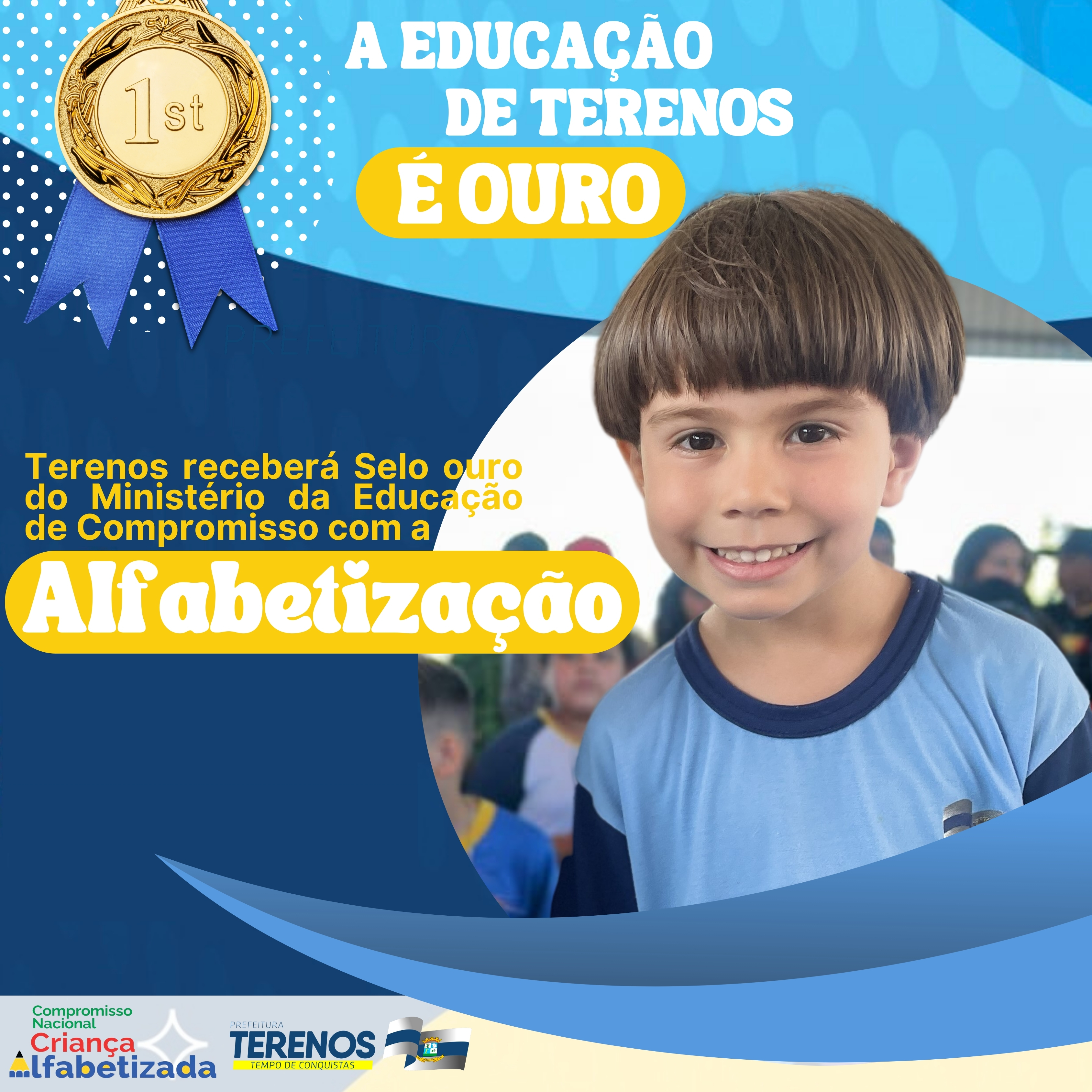 A EDUCAÇÃO DE TERENOS É OURO