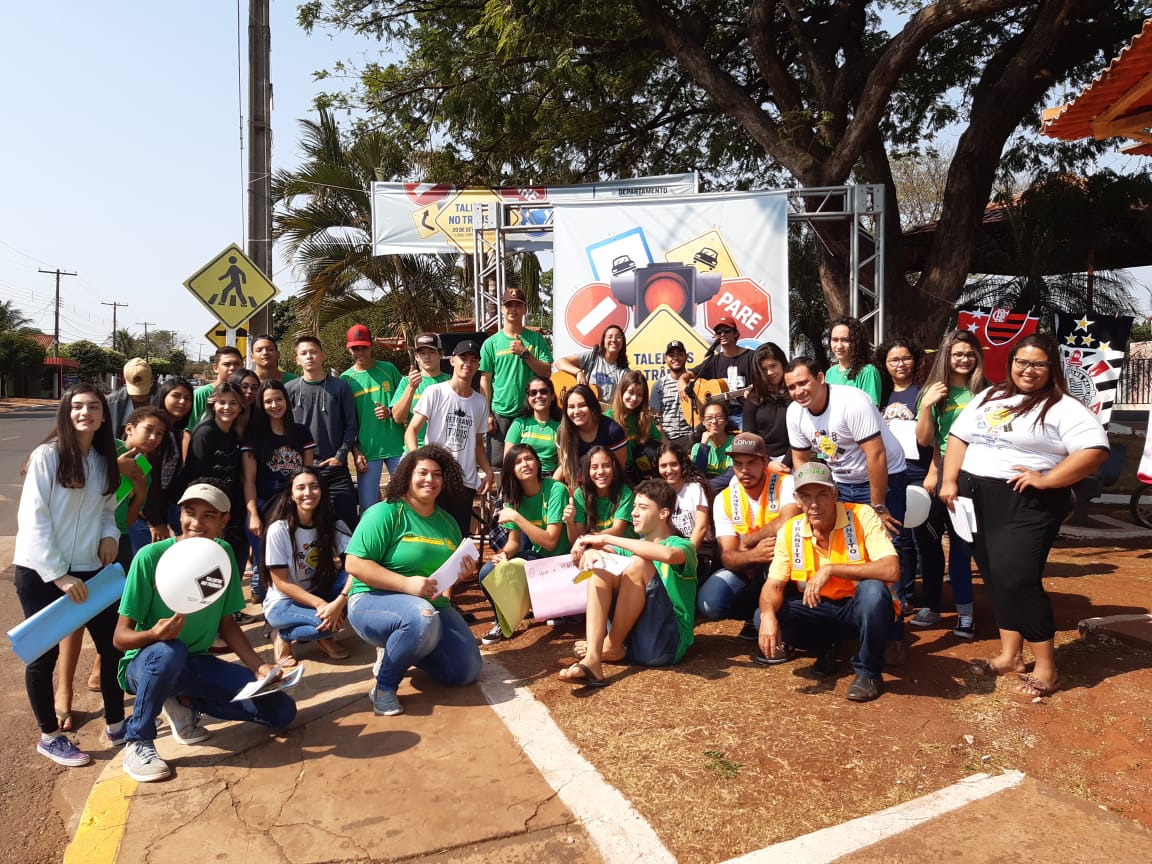 Foi realizado o evento “Talentos no Trânsito” em comemoração a “Semana Nacional do Trânsito”