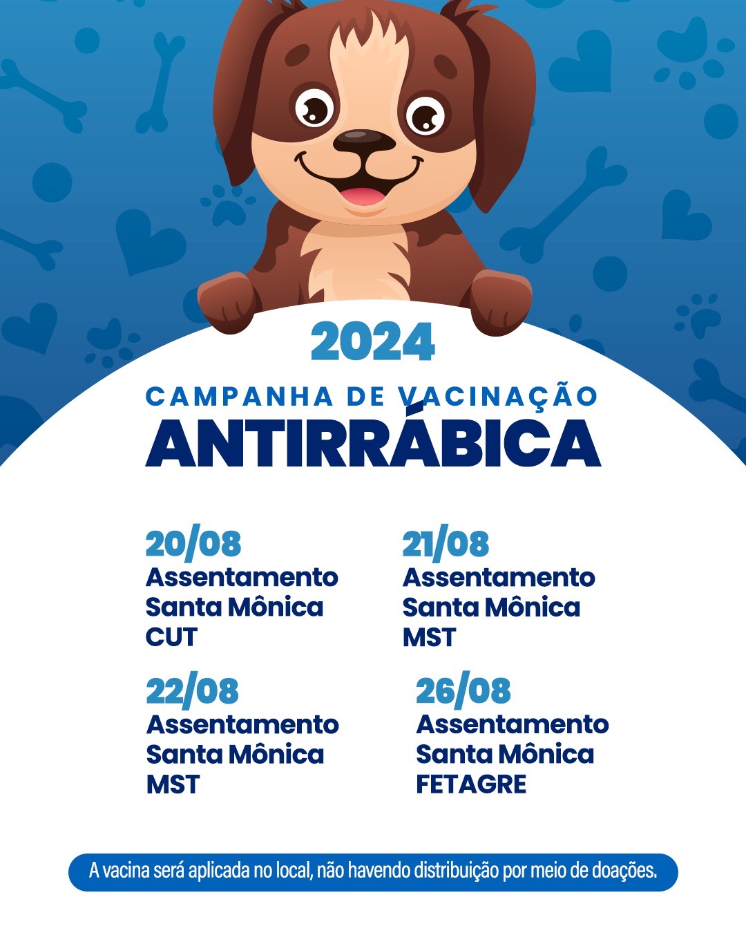 CAMPANHA DE VACINAÇÃO ANTIRRÁBICA