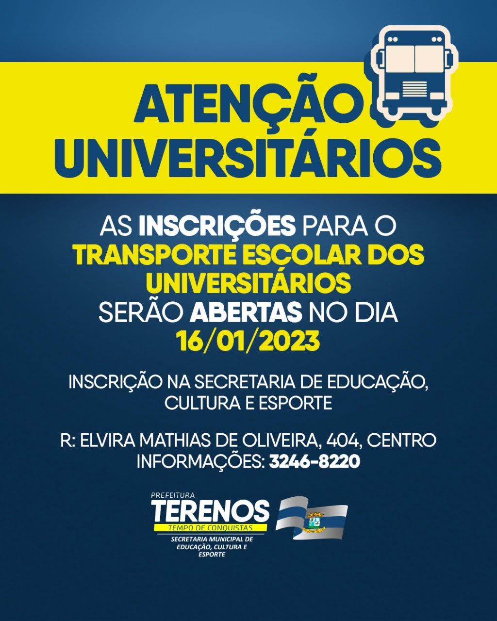 Atenção Universitários!